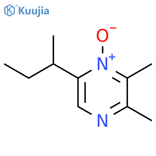 Pyrazine,2,3-dimethyl-5-(1-methylpropyl)-, 4-oxide structure