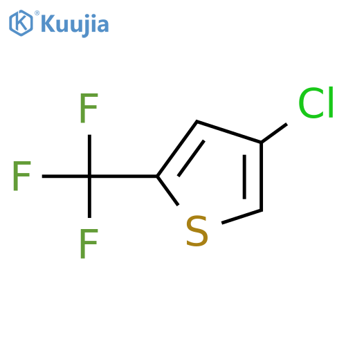 4-chloro-2-(trifluoromethyl)thiophene structure