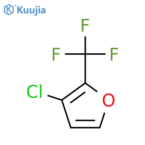 FURAN, 3-CHLORO-2-(TRIFLUOROMETHYL)- structure