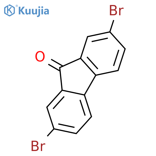 2,7-Dibromo-9-fluorenone structure
