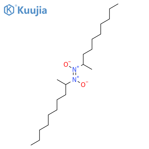 Diazene, bis(1-methylnonyl)-, 1,2-dioxide structure