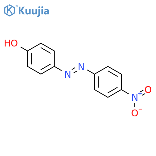 4-(4-Nitrophenylazo)phenol structure
