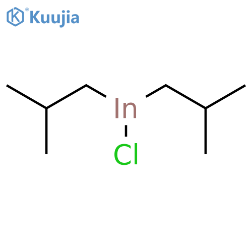 Chlorobis(2-methylpropyl)indigane structure