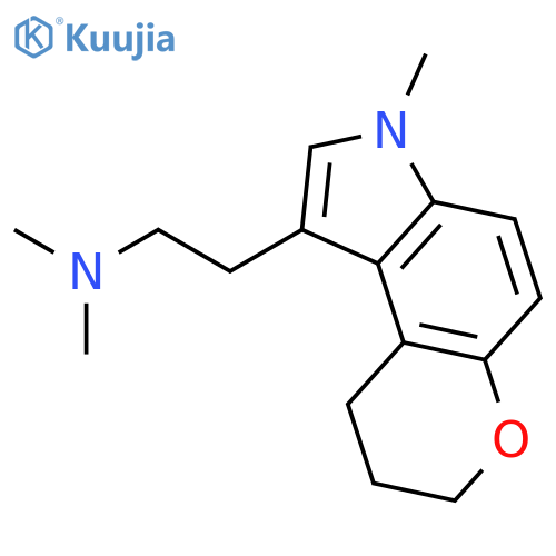 Pyrano[3,2-e]indole-1-ethanamine, 3,7,8,9-tetrahydro-N,N,3-trimethyl- structure