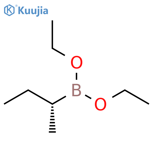 Boronic acid, [(1R)-1-methylpropyl]-, diethyl ester structure