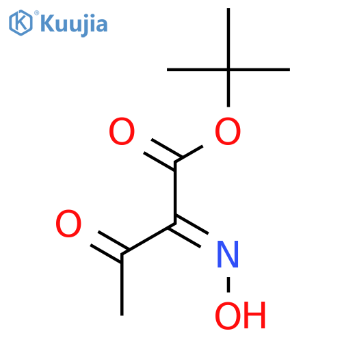 2-methyl-2-propanyl 2-(hydroxyimino)-3-oxobutanoate structure