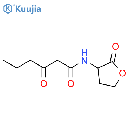 N-(Ketocaproyl)-L-homoserine Lactone structure