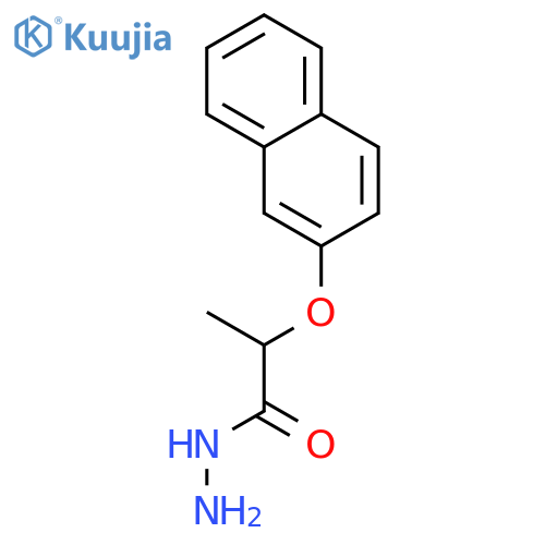 2-(2-Naphthyloxy)propanohydrazide structure