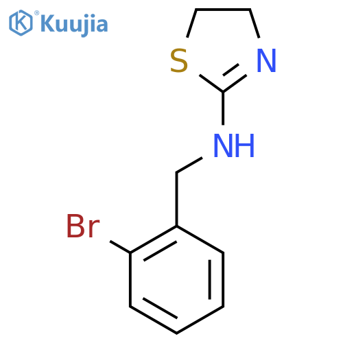2-[(2-Bromobenzyl)amino]-2-thiazoline structure