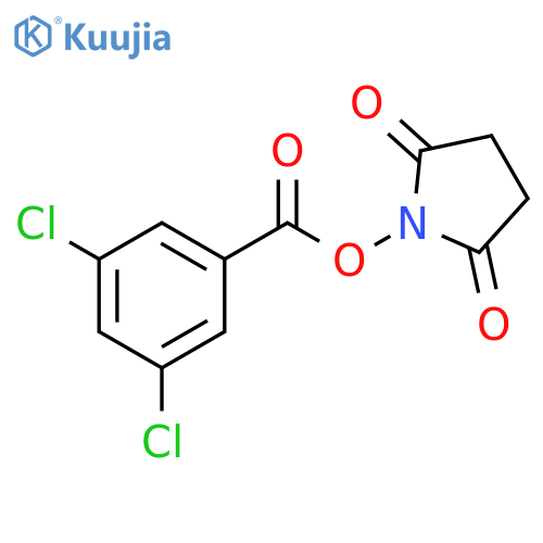 3,5-Dichloro-benzoic acid 2,5-dioxo-pyrrolidin-1-yl ester structure