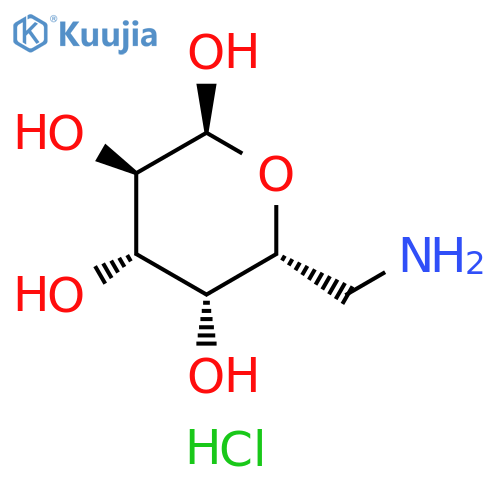 6-Amino-6-deoxy-D-galactopyranose HCl structure