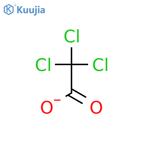 Acetic acid,2,2,2-trichloro-, ion(1-) structure