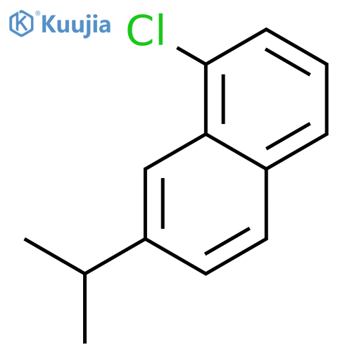 Naphthalene, 1-chloro-7-(1-methylethyl)- structure