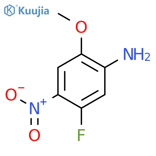 5-Fluoro-2-methoxy-4-nitroaniline structure