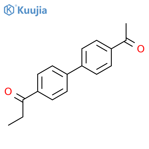 1-(4'-Acetyl[1,1'-biphenyl]-4-yl)propan-1-one structure