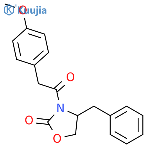 (S)-4-Benzyl-3-2-(4-methoxyphenyl)acetyl-2-oxazolidinone structure