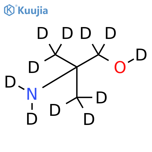2-Amino-2-methyl-1-propanol-d11 structure