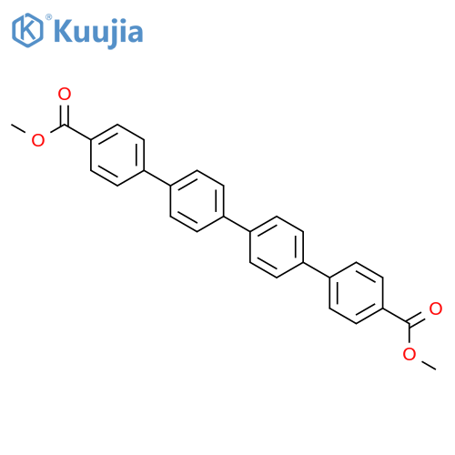 [1,1':4',1'':4'',1'''-Quaterphenyl]-4,4'''-dicarboxylic acid, dimethyl ester structure