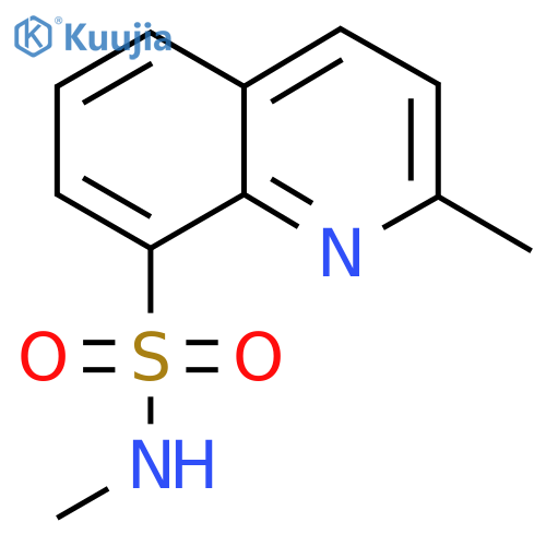 N,2-dimethylquinoline-8-sulfonamide structure