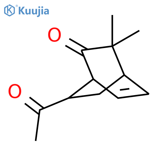 7-Acetyl-3,3-dimethylbicyclo[2.2.2]oct-5-en-2-one structure