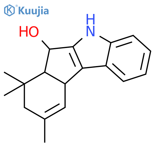 7,7,9-Trimethyl-5,6,6a,7,8,10a-hexahydroindeno[2,1-b]indol-6-ol structure