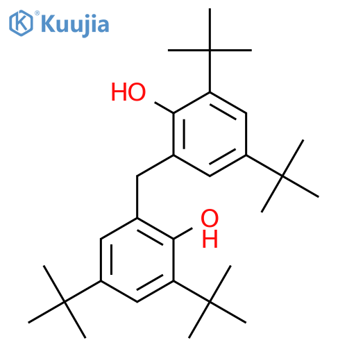 Phenol,2,2'-methylenebis[4,6-bis(1,1-dimethylethyl)- structure