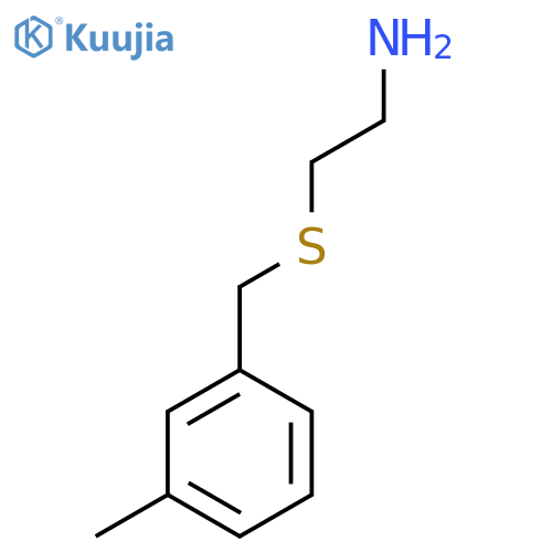 2-((3-Methylphenyl)methylsulphanyl)ethan-1-amine structure