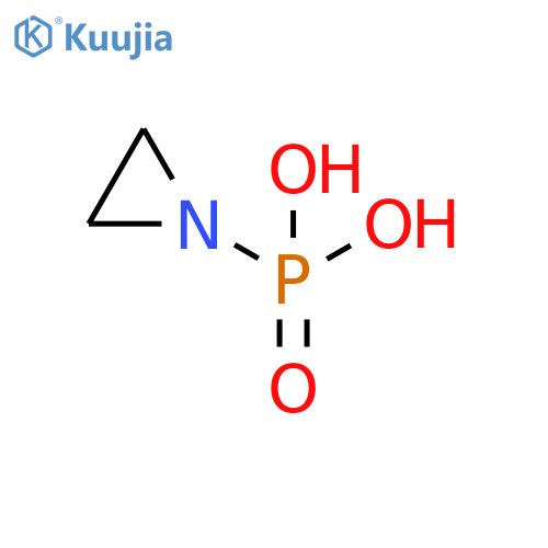 Phosphonic acid, 1-aziridinyl- (8CI,9CI) structure