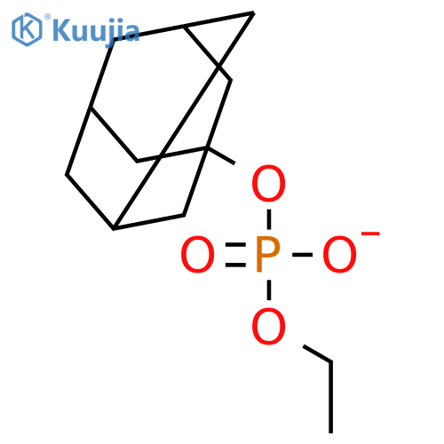 Phosphoric acid, monoethyl mono(tricyclo[3.3.1.13,7]dec-1-yl) ester structure