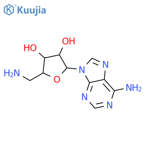 5'-Amino-5'-deoxyadenosine structure
