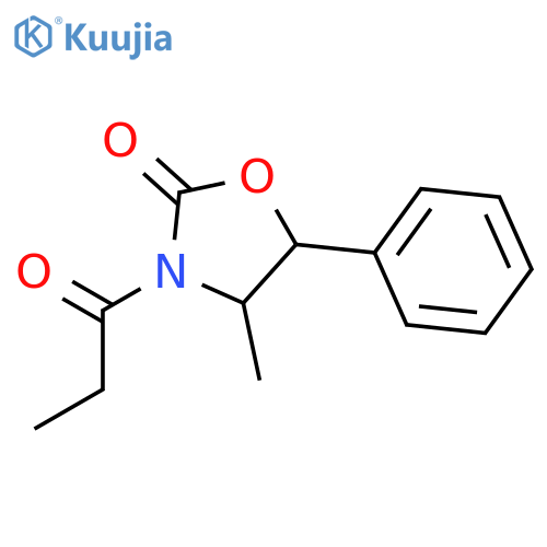 (4S,5R)-4-Methyl-5-phenyl-3-propionyl-2-oxazolidinone structure