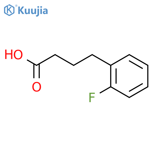 4-(2-Fluorophenyl)butanoic acid structure