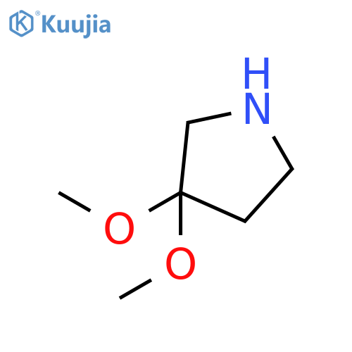 3,3-dimethoxypyrrolidine structure