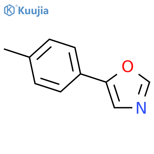 5-(4-Methylphenyl)-1,3-oxazole structure