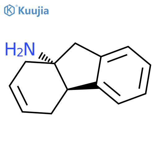 8aH-Fluoren-8a-amine, 4b,5,8,9-tetrahydro-, (4bR-cis)- structure