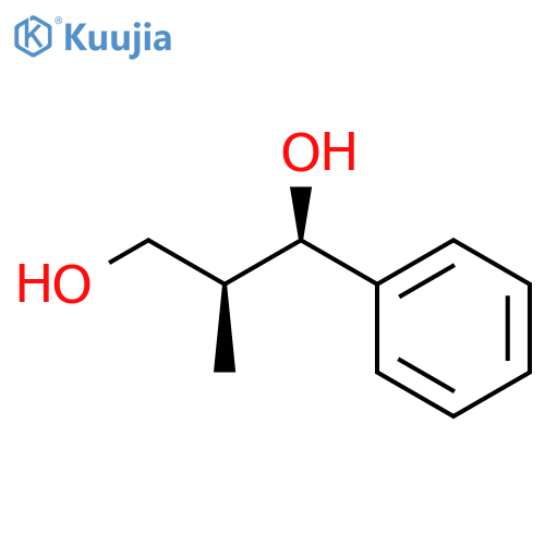 1,3-Propanediol, 2-methyl-1-phenyl-, (1R,2S)-rel- structure
