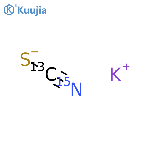 Potassium Thiocyanate-13C,15N structure