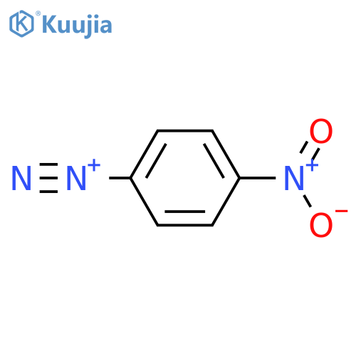 Benzenediazonium,4-nitro- structure