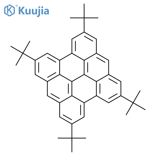 Phenanthro[1,10,9,8-opqra]perylene, 2,5,9,12-tetrakis(1,1-dimethylethyl)- structure