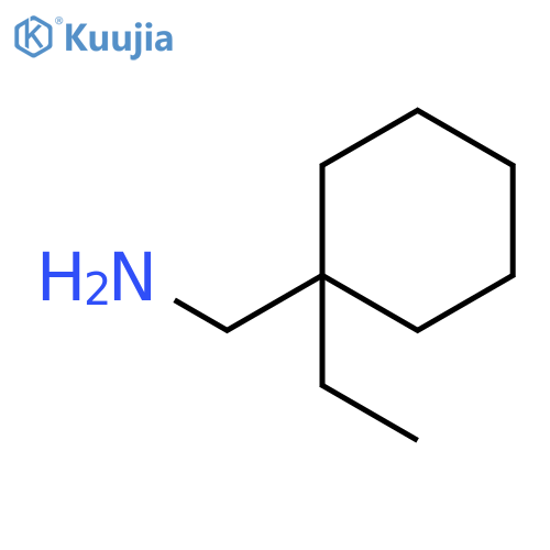 1-(1-ethylcyclohexyl)methanamine structure