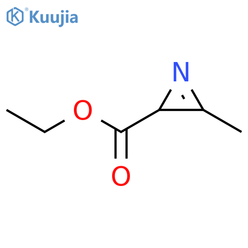 2H-Azirine-2-carboxylic acid, 3-methyl-, ethyl ester structure