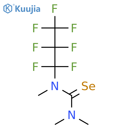 Selenourea, N-(heptafluoropropyl)-N,N',N'-trimethyl- structure