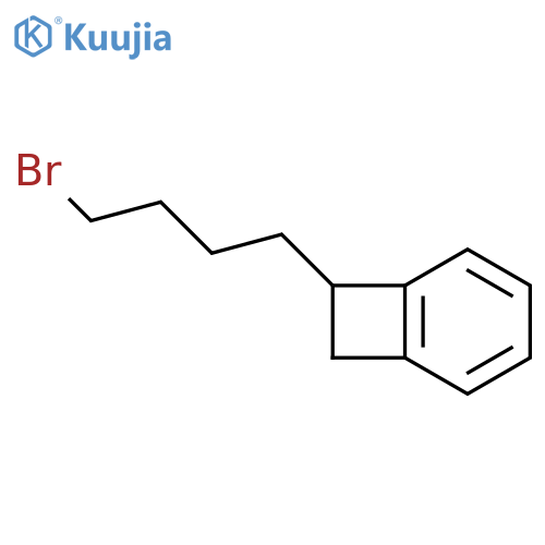 Bicyclo[4.2.0]octa-1,3,5-triene, 7-(4-bromobutyl)- structure