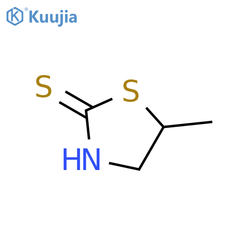 5-Methylthiazolidine-2-thione structure