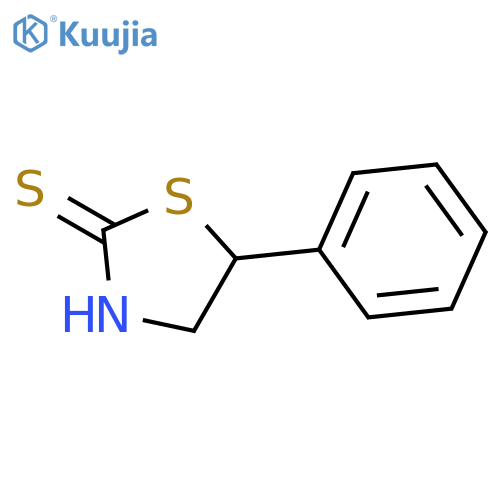 5-Phenylthiazolidine-2-thione structure