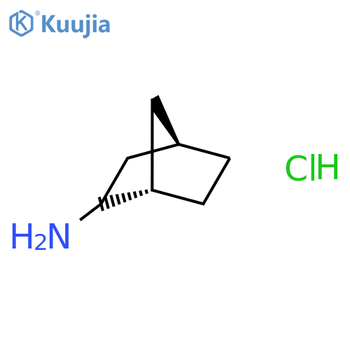 norbornan-2-amine;hydrochloride structure