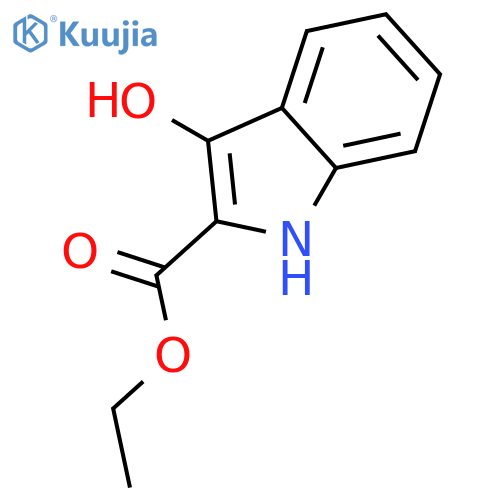 2-ethoxy(hydroxy)methylidene-2,3-dihydro-1H-indol-3-one structure