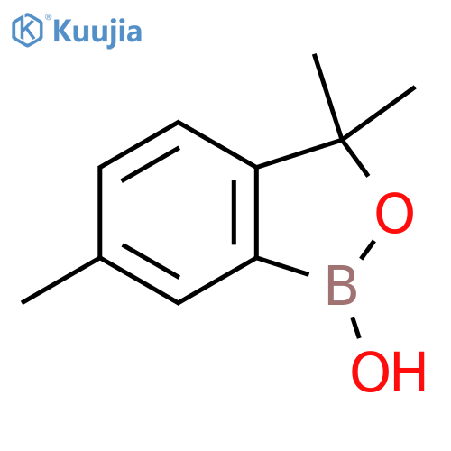 1,3-dihydro-1-hydroxy-3,3,6-trimethyl-2,1-benzoxaborole structure