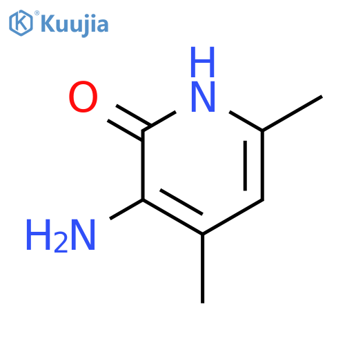 3-Amino-4,6-dimethyl-1H-pyridin-2-one structure