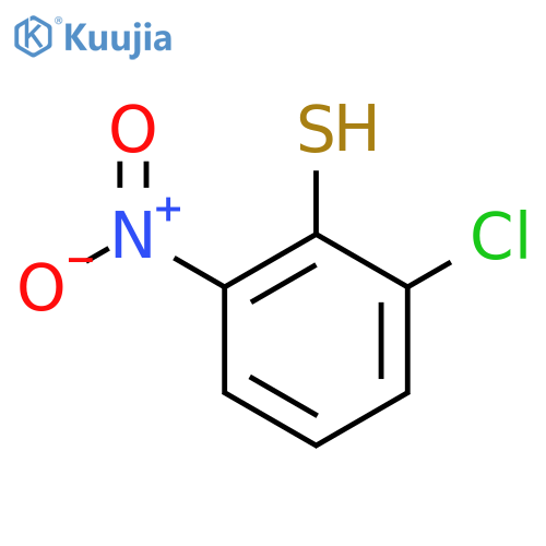 2-Chloro-6-nitro-benzenethiol structure